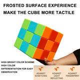 Giant Magic Cube, 18CM Big 3x3 Speed Cube Color-Matching 3D Sensory Puzzle Box Super Large Birthday Christmas Stocking Stuffers Gift for Kids Adults Fidget Toy Brain Teasers Cubing Classroom Speed Toy