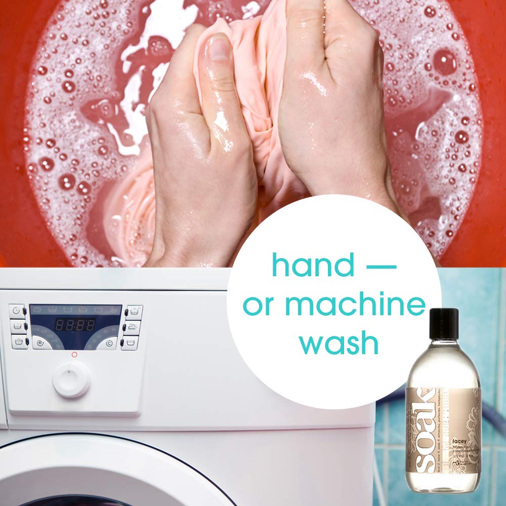 Soak Laundry Soap – No Rinse, Plant Derived Hand Wash Detergent - 375 ml / 12 fl. oz, 75+ Washes (Pineapple)