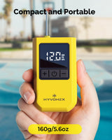 HYVOHEX Mini Electric Ball Pump with Needle for Sports Balls