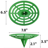 Pumtus 12 Pack Melon Cradles, Plastic Pumpkin Support, Squash Protector Stand, Watermelon Support Plant Trellis, Melon Holder Growing Frame, Protector for Watermelon, Squash, Pumpkin
