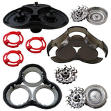 3 Pieces Replacement Shaving Head for Philips Norelco SH90/62 Series 9000 Series 8000 SensoTouch 3D S9721 S8950 S9000 S9311 S9321 S9511 S9531