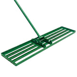 LANDZIE - The Original Lawn Leveling Rake – 36" Steel Handle Yard Leveler, Lawn Level Tool for Creating a Flat Surface - Works for Soil, Dirt, Topdressing, and Ground