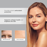 Glytone Age-Defying C+ Vitamin C Serum for Face | 20% Vitamin C, E and Squalane Antioxidant Complex | Reduces Fine Lines & Wrinkles | Hydrating & Anti-Aging Facial Serum for All Skin Types | 1 Fl Oz