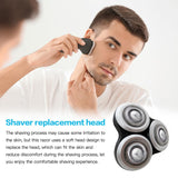 3 Pieces Replacement Shaving Head for Philips Norelco SH90/62 Series 9000 Series 8000 SensoTouch 3D S9721 S8950 S9000 S9311 S9321 S9511 S9531