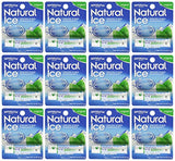Mentholatum Natural Ice Medicated Lip Protectant Sunscreen, 0.16 Ounce (Pack of 12)