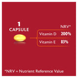 Seven Seas Cod Liver Oil High Strength With Omega 3 Plus Vitamins D & E 120 Capsules