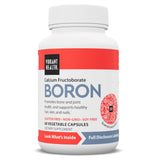 Vibrant Health, Boron, Vegetarian Support for Joint and Bone Health, 60 Capsules