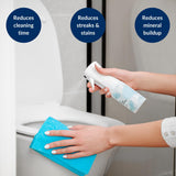 spotLESS MATERIALS Toilet Coating for Streak-Free, Stain-Resistant Bowl, LESS Formula, Repels Water & Waste