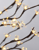 Lightshare 6.5FT 208 LED Cherry Blossom Tree, Lighted Artificial Tree for Decoration Inside and Outside, Home Patio Wedding Festival Christmas Decor