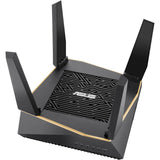 ASUS AX6100 WiFi 6 Gaming Router (RT-AX92U) - Tri-Band Gigabit Wireless Internet Router, Gaming & Streaming, AiMesh Compatible, Lifetime Internet Security, Adaptive QoS