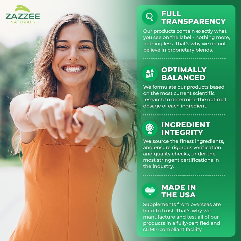 Zazzee Extra Strength Citrus Bergamot 25:1 Extract, 1200 mg per, 40% Polyphenolic Flavanones, 150 Vegan Capsules, Concentrated and Standardized 25X Potency, Non-GMO and All-Natural, Made in The USA