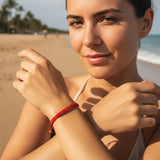 Rosey Kabbalah Red String Bracelet for Protection - Unisex Evil Eye Protection Bracelet - Pulseras Para Hombres - For Good Luck, Blessings, Financial Success & Bravery - Adjustable Size