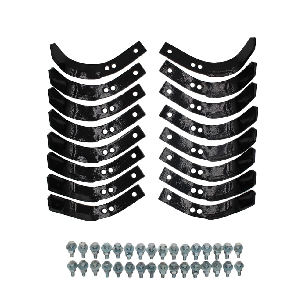 1901118 Replacement Troy-Bilt Tiller Tine Set w/Hardware fits Horse/Pony
