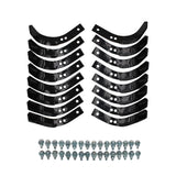 1901118 Replacement Troy-Bilt Tiller Tine Set w/Hardware fits Horse/Pony