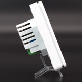 Kudos-Trading - Heatmiser TM4 V2 230v 4 Channel Time Clock 7 Day Timer Programmer Touch Screen Thermostat Works With Heatmisers UH8 Wiring Centre Ideal for Zone Control and Scheduling.