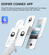 Atom Max - Hybrid Active Noise Cancelling Headphones, Hi-Res Audio, Wireless Over-Ear, Lightweight and Foldable, Comfortable earpads, 45H Playtime and Speed Charge, Customize via an App, Black