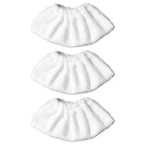 3 Pack Steam Cleaner Replacement Cloths, Reusable Towel Sleeve for Steamer Tool, 3 Pack Replacement Universal Microfiber Cloths for Most Handheld Steam Cleaner
