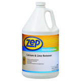 Zep Industrial Calcium and Lime Remover - 128 oz (Case of 4) 1041491 - Pro Grade Formula Safe on Stainless Steel, Aluminum, Glass, Plastic and Ceramic Surfaces