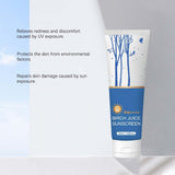 Birch Juice Moisturizing Sunscreen Mild-up Sunscreen for Face, UV LOCK 1.69 Fl Oz SPF 50 Broad Spectrum, Moisturizing Korean Skin Care, No White Cast Ocean Friendly-Reef Safe (1)
