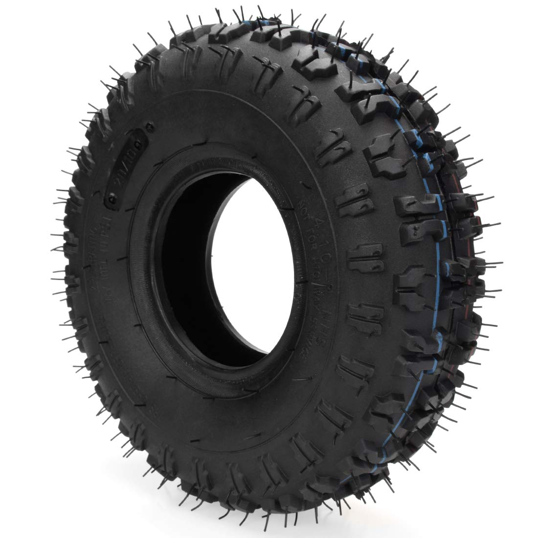 FVRITO 4.10-4 4.10/3.50-4 Tire with Inner Tube for Lawn Mowers Snow Blower