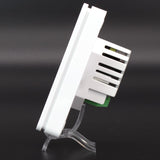 Kudos-Trading - Heatmiser TM4 V2 230v 4 Channel Time Clock 7 Day Timer Programmer Touch Screen Thermostat Works With Heatmisers UH8 Wiring Centre Ideal for Zone Control and Scheduling.