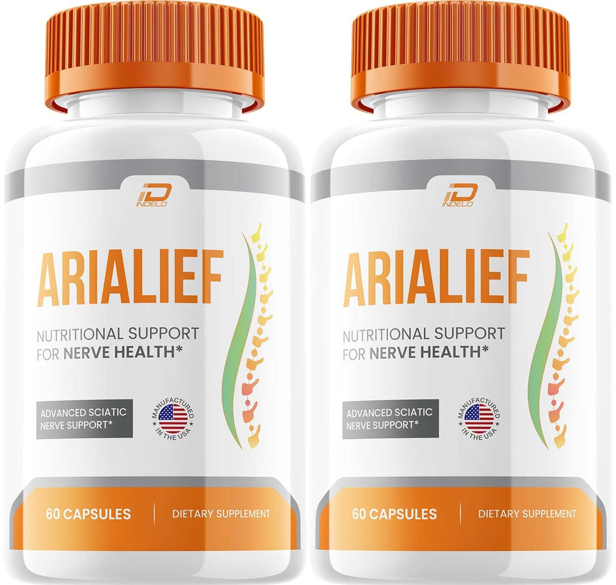 Arialief Capsules, Arialief Advanced Supplement, All Natural Formula to Maintain Healthy Levels, Maximum Strength Daily Formula, Arialif Capsules Reviews (2 Pack - 120 Capsules)