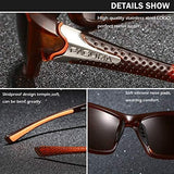 FAGUMA Sports Polarized Sunglasses For Men Cycling Driving Fishing UV400 Protection