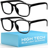 livho High Tech Blue Light Glasses - Advanced up to 99% Blue Light Blocking Computer Glasses - Anti Eyestrain & UV Glare Protection