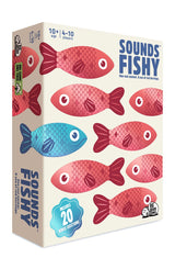 Sounds Fishy: Funny Bluffing Trivia Board Game for Families, 4-10 Players