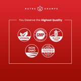 NutraChamps Tart Cherry Gummies - 3000mg Tart Cherry Extract with Celery Seed - Uric Acid Cleanse Supplement - Antioxidant, Joint Comfort, Flexibility, Immune Health, Sleep - 60 Vegan Gummies