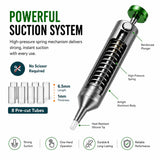 Solder Sucker Tool No Clog Silicone-Tip Manual Desoldering Pump Soldering Accessories for Solder Remover – Unrivaled Suction • No Power Needed • Ultra Low-Maintenance • Best-in-Class Desoldering Gun