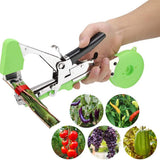 Plant Tying Machine Tool,Vegetable Gardening Tools with 10000pcs Staples 20 Rolls Tape and Replacement Blade for Grapes,Raspberries,Tomatoes,and Vining Gardening Tying Tool(Orange)