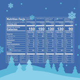 M&M'S Milk Chocolate & Peanut, SNICKERS, TWIX & MILKY WAY Fun Size Mini Chocolate Candy Variety Pack, Christmas Candy Individually Wrapped Stocking Stuffers, 160-Piece Bulk Bag