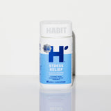 Habit Stress Relief Supplement 2 Pack (120 Capsules) - New Look, Supports Relaxation & Mood Balance, Vitamin B, Adaptogens, Lemon Balm, Calming, Vegan, Non-GMO