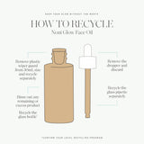 KORA Organics Noni Glow Hydrating Face Oil with Rosehip, Gua Sha Oil, Certified Organic, Cruelty Free, 1.01 fl oz