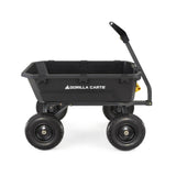 Gorilla Carts Dump Garden Cart, 7 Cu Ft,1200 lb Capacity, No-Flat Tires