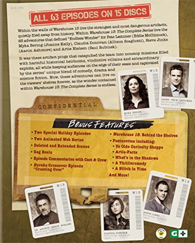 Warehouse 13: The Complete Series [Blu-ray]