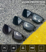 KALIYADI Polarized Sunglasses for Men, Lightweight Sun Glasses with UV Protection for Driving Fishing Golf
