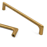 Asidrama 10 Pack 6.3 Inch(160mm) Antique Brass Cabinet Pulls Vintage Retro Cabinet Handles Cupboard Handles Kitchen Cabinet Hardware for Cupboard Drawer Pulls