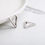 MILACOLATO Solid 925 Sterling Silver Small Huggie Hoop Earrings for Women
