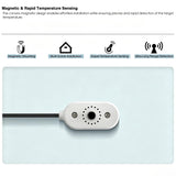 5V USB Digital Temperature Controller Socket, 0-60°C Adjustable Thermostat with Magnetic Probe,2A10W Output for USB Fan,Reptile Tank,Greenhouse,Aquarium &AV Cabinet Temperature Control and Ventilation