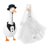 Hoemwarm Wedding Porch Goose Outfit Set Bride Groom Costume