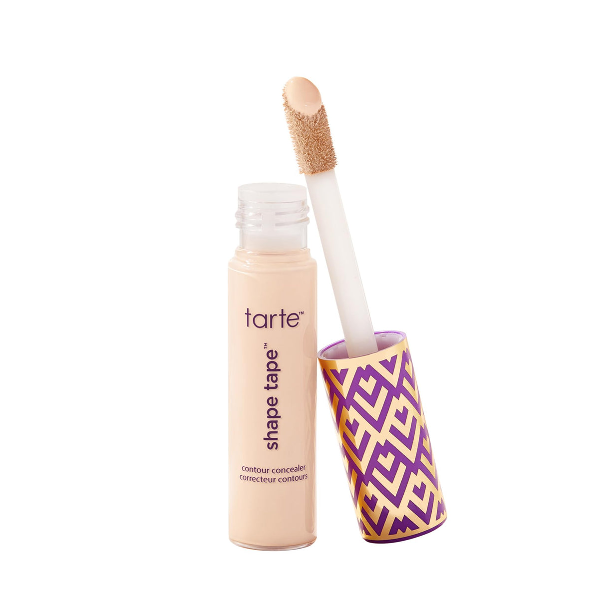 tarte shape tape full-coverage concealer - 8B porcelain beige (very fair skin with cool, pink undertones) - full size