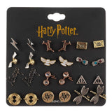 Harry Potter Hogwarts Symbols Zinc Alloy Earrings Set for Women