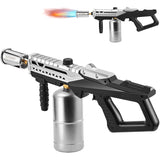 Gutenguy Powerful Propane Grill Torch Gun, Sous Vide Torch With Adjustable Flame, Flamethrower Gun Charcoal Lighter for BBQ, Campfire, Searing Steak, Cooking (Tank Not Included)