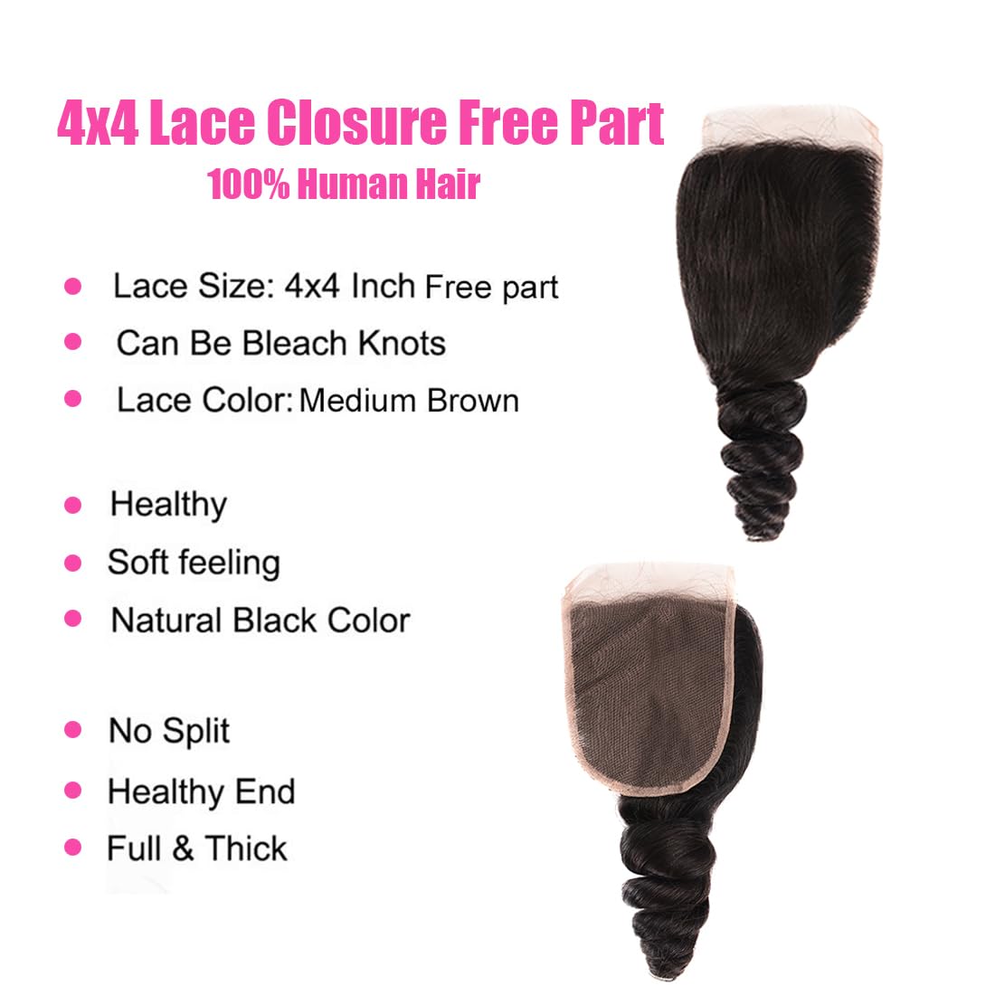Human Hair Bundles with Closure Body Wave(22 24 26 28+20,Free Part) Brazilian Virgin Hair Extensions Pre Plucked with Baby Hair Wet and Wavy Body Water Curly with 4x4 Lace Closure Natural Color
