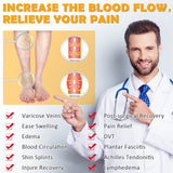 CASMON 15-20mmHg Zipper Compression Socks for Women and Men, Knee High Compression Stockings, Medical Closed Toe Support Socks for Varicose Veins, Post-Surgery, Swelling, Nurses, Pregnancy (1 Pair)