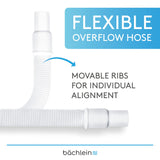Bächlein Flexible Tubular Siphon for Kitchen Sink - Odour Trap with Double Appliance Connection - Siphon for The Kitchen Sink
