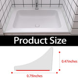 New Collapsible Shower Threshold Water Dam, Self Adhesive Silicone Waterproof Barrier Bathroom and Kitchen Water Strip Dam Shower Guard for Dry And Wet Separation Caulk Seal Strip Edge Trim(TM)