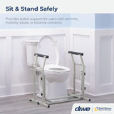 Drive Medical Stand Alone Toilet Safety Rail